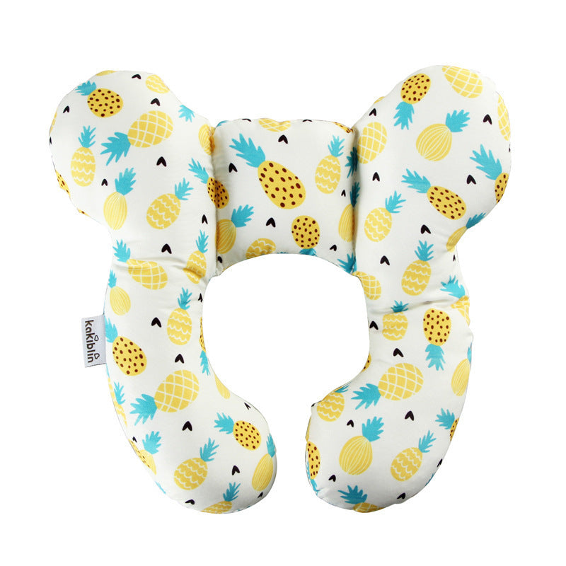 Infant Pillow Baby Bed U-Shaped Safety Seat Neck Guard Fixed Stereotyped Stroller Pillow - Kiddo’s Boutique