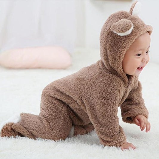 Cute Baby Winter Romper - Kiddo’s Boutique