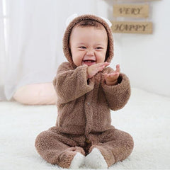 Cute Baby Winter Romper - Kiddo’s Boutique
