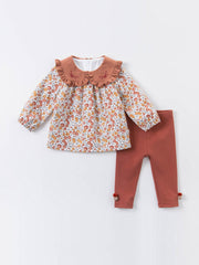 Two-piece Baby Western-style Cotton Clothes - Kiddo’s Boutique