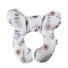 Infant Pillow  Baby Bed  U-Shaped Safety Seat  Neck Guard  Fixed Stereotyped Stroller Pillow - Kiddo’s Boutique 
