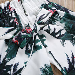 Maple flamingo print ruffled children's clothing - Kiddo’s Boutique 