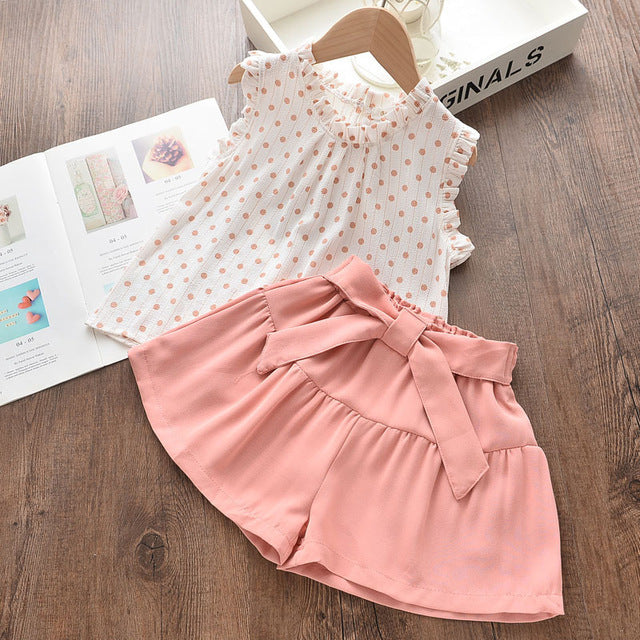 Summer Children Baba Girls Clothes T Shirt Shorts Kids Girl - Kiddo’s Boutique 