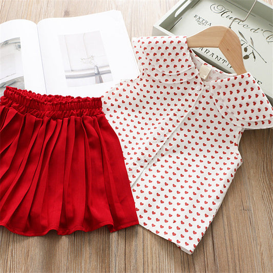 Summer Children Baba Girls Clothes T Shirt Shorts Kids Girl - Kiddo’s Boutique 