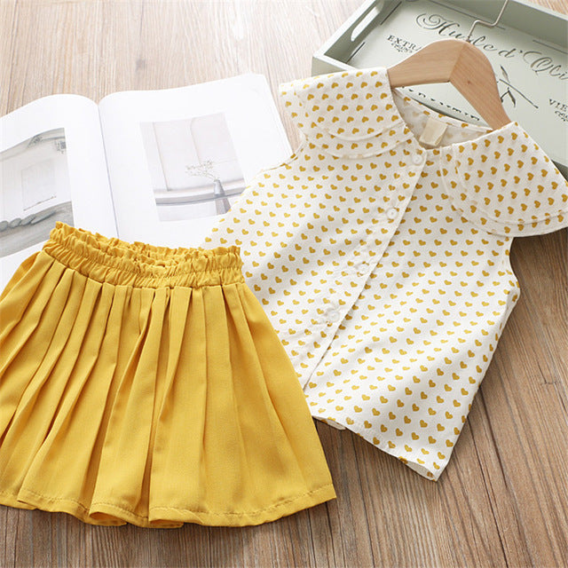 Summer Children Baba Girls Clothes T Shirt Shorts Kids Girl - Kiddo’s Boutique 