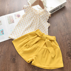 Summer Children Baba Girls Clothes T Shirt Shorts Kids Girl - Kiddo’s Boutique 