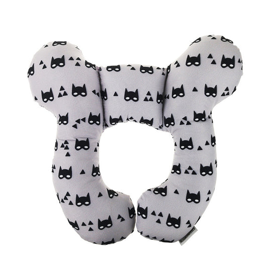 Infant Pillow  Baby Bed  U-Shaped Safety Seat  Neck Guard  Fixed Stereotyped Stroller Pillow - Kiddo’s Boutique 