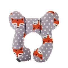 Infant Pillow  Baby Bed  U-Shaped Safety Seat  Neck Guard  Fixed Stereotyped Stroller Pillow - Kiddo’s Boutique 