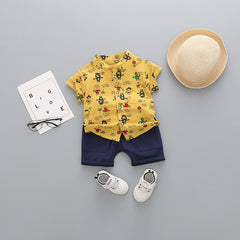 Children'S Clothing, Boys And Children'S Short-Sleeved Shorts - Kiddo’s Boutique 