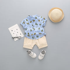 Children'S Clothing, Boys And Children'S Short-Sleeved Shorts - Kiddo’s Boutique 