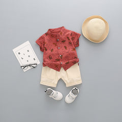Children'S Clothing, Boys And Children'S Short-Sleeved Shorts - Kiddo’s Boutique 