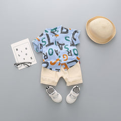 Children'S Clothing, Boys And Children'S Short-Sleeved Shorts - Kiddo’s Boutique 