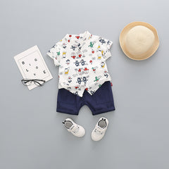 Children'S Clothing, Boys And Children'S Short-Sleeved Shorts - Kiddo’s Boutique 