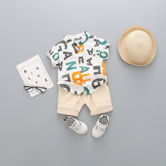 Children'S Clothing, Boys And Children'S Short-Sleeved Shorts - Kiddo’s Boutique 