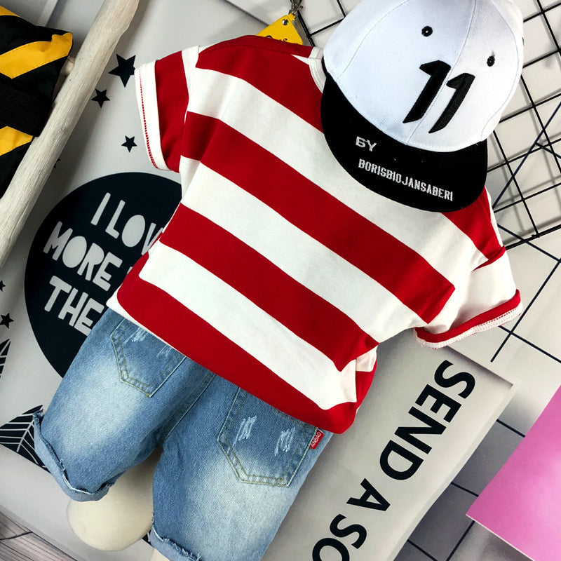 Children's Clothing Boys' Short Sleeve Suit - Kiddo’s Boutique 