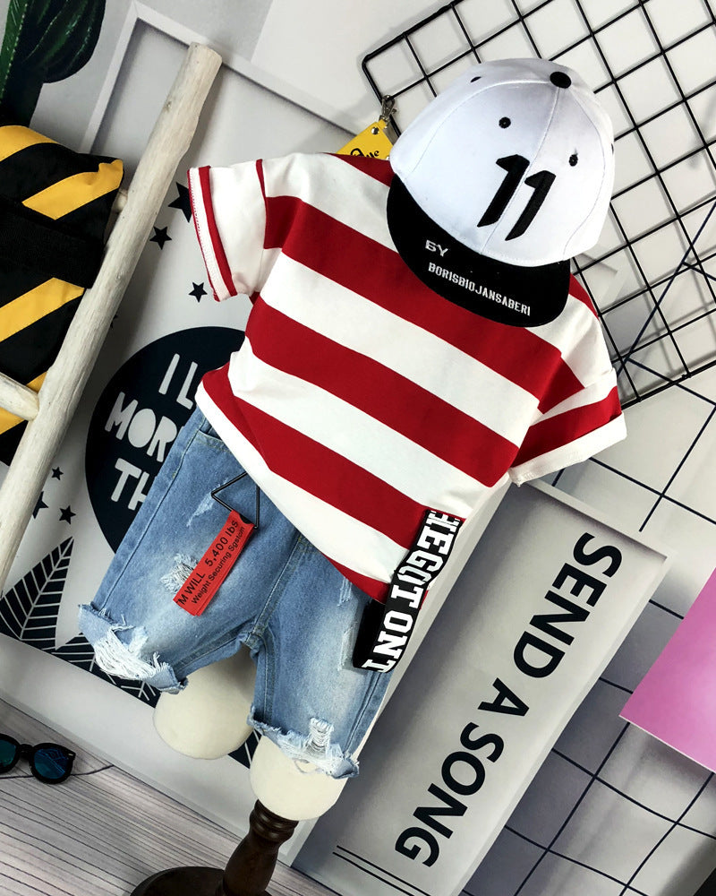 Children's Clothing Boys' Short Sleeve Suit - Kiddo’s Boutique 