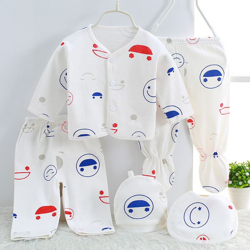 Cotton Baby Clothing Spring And Summer Underwear Set - Kiddo’s Boutique 
