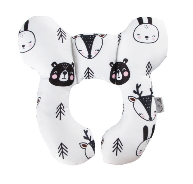 Infant Pillow  Baby Bed  U-Shaped Safety Seat  Neck Guard  Fixed Stereotyped Stroller Pillow - Kiddo’s Boutique 