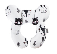 Infant Pillow  Baby Bed  U-Shaped Safety Seat  Neck Guard  Fixed Stereotyped Stroller Pillow - Kiddo’s Boutique 