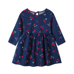 Korean Style Floral Princess Dress Children's Clothing - Kiddo’s Boutique 