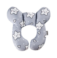 Infant Pillow  Baby Bed  U-Shaped Safety Seat  Neck Guard  Fixed Stereotyped Stroller Pillow - Kiddo’s Boutique 