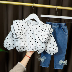 Baby Girl Suit Long-sleeved Children's Clothing - Kiddo’s Boutique 