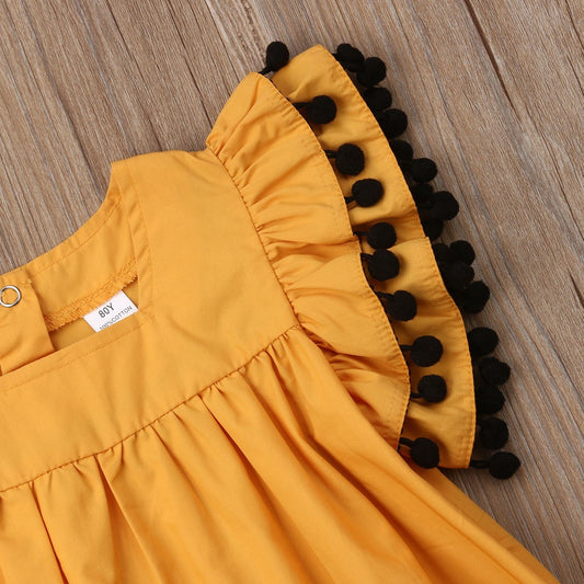 Children Newborn Clothing Sleeveless Kids Girls Dress - Kiddo’s Boutique 