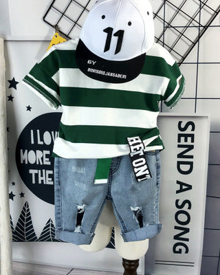 Children's Clothing Boys' Short Sleeve Suit - Kiddo’s Boutique 