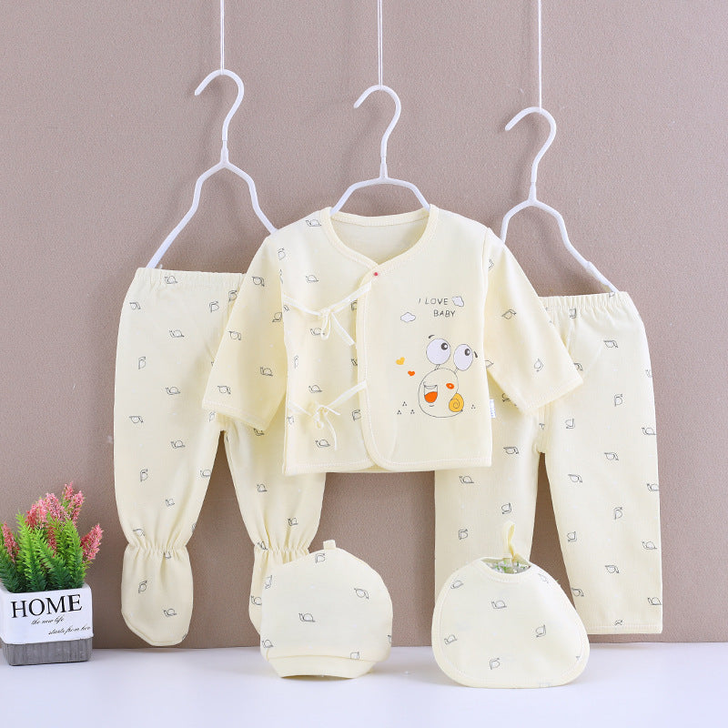 Cotton Baby Clothing Spring And Summer Underwear Set - Kiddo’s Boutique 